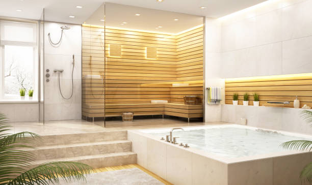 Bañera de hidromasaje y de aire
