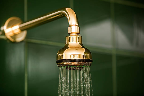 regadera para baño con rociador de lluvia led