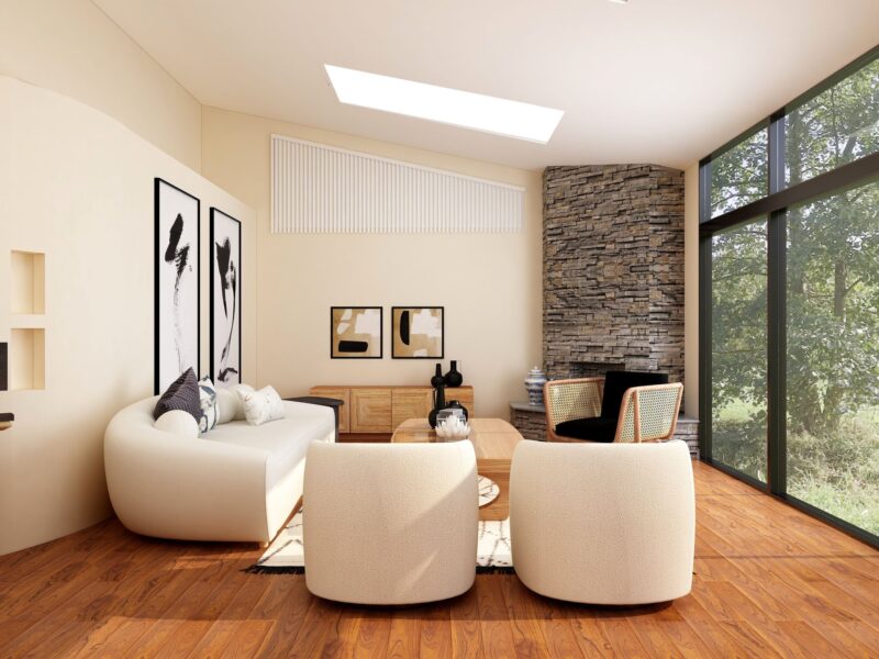 casa con estilo minimalista